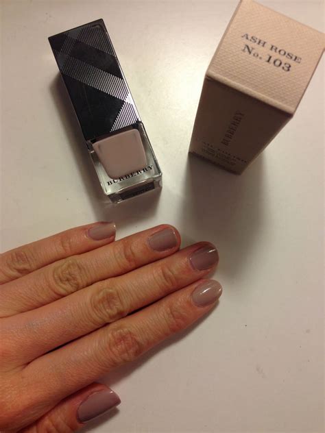 burberry nail polish in ash rose dupe|Bold and Beautiful: 10 Burberry Nail Designs to Try Today.